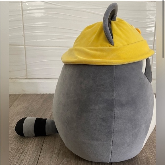 Rocky 16” Bucket Hat Raccoon Original Squishmallows Plush - Picture 4 of 9